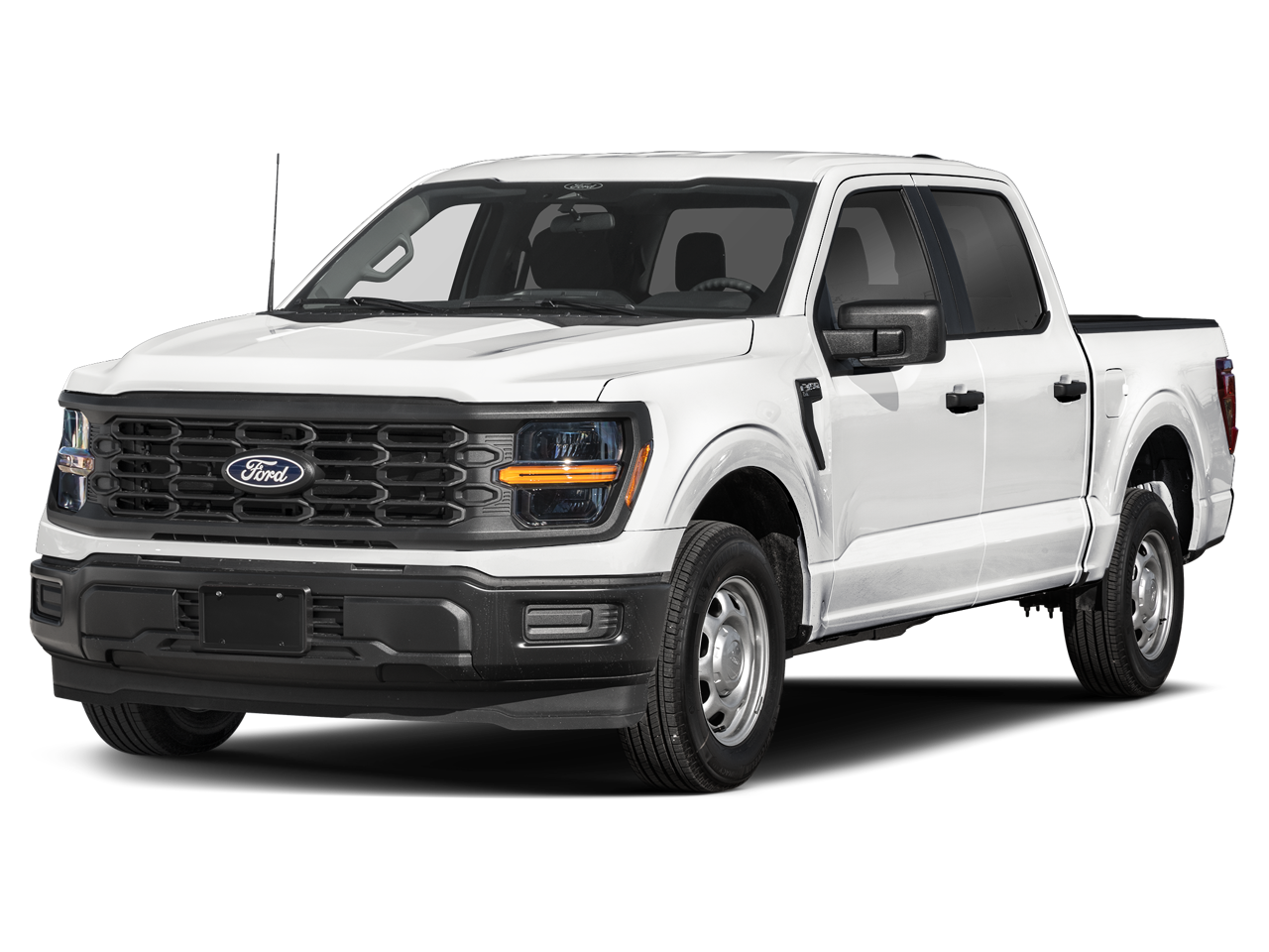2026 Ford F-150 XL in Oxford White — front three-quarter view