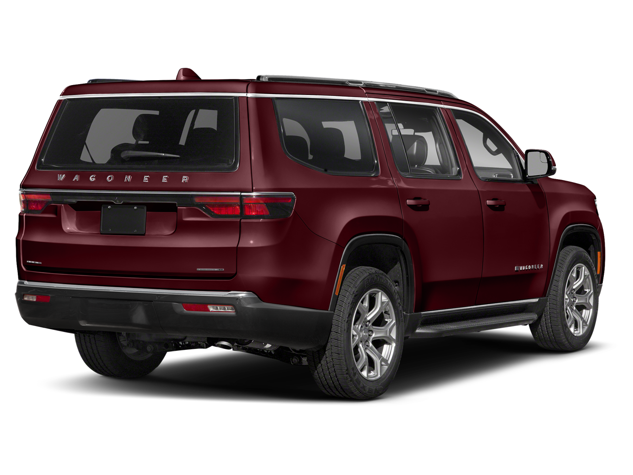 2022 Jeep Wagoneer — rear three-quarter view