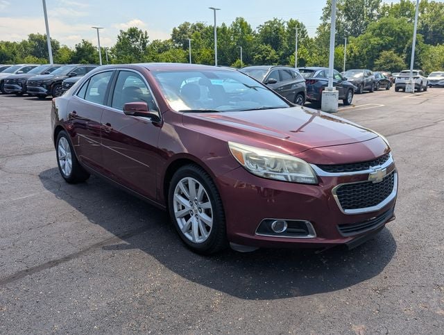 2015 Chevrolet Malibu LT 2LT in Butte Red Metallic — front three-quarter view
