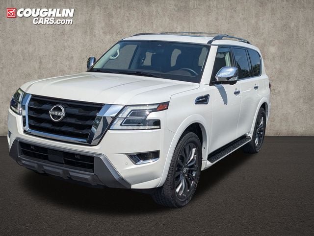 2023 Nissan Armada — rear three-quarter view