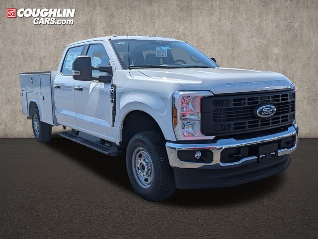 2026 Ford F-250SD XL in Oxford White — front three-quarter view