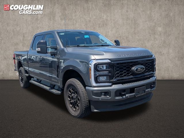2026 Ford F-250SD Lariat in Carbonized Gray Metallic — front three-quarter view