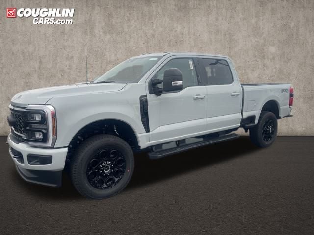 2026 Ford F-350SD Lariat in Avalanche — front three-quarter view