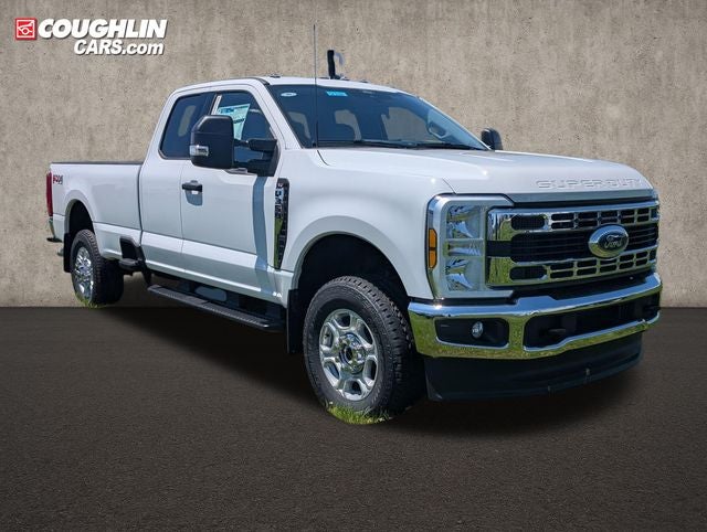 2026 Ford F-350SD XLT in Oxford White — front three-quarter view