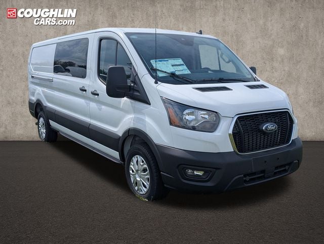 2025 Ford Transit-250 Base in Oxford White — front three-quarter view