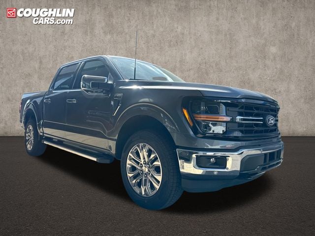 2026 Ford F-150 XLT in Carbonized Gray Metallic — front three-quarter view