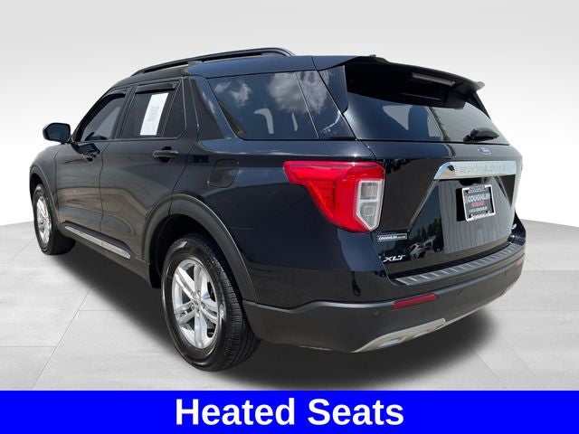 2023 Ford Explorer — rear three-quarter view