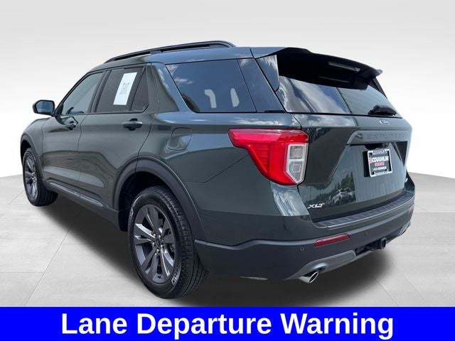 2024 Ford Explorer — rear three-quarter view