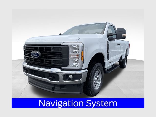2026 Ford F-250SD XL in Oxford White — front three-quarter view