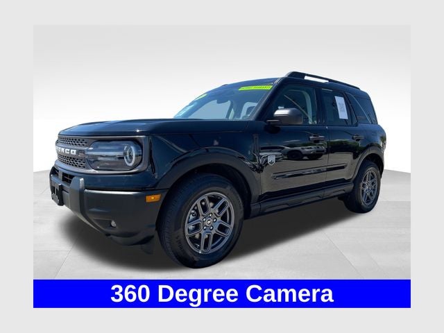 2025 Ford Bronco Sport Big Bend in Shadow Black — front three-quarter view