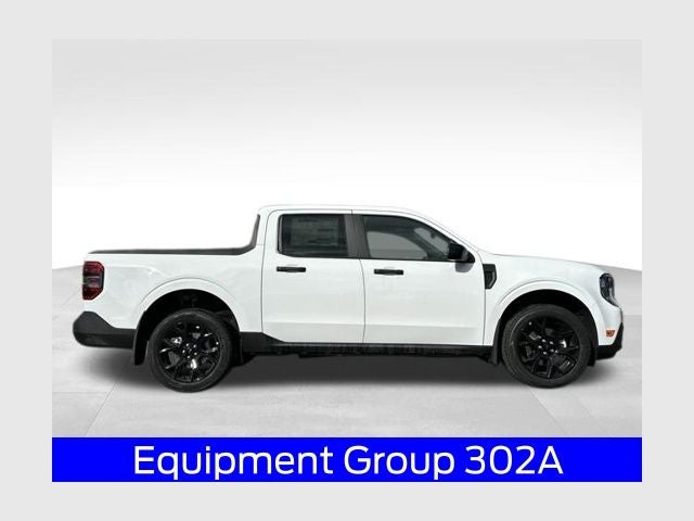 2026 Ford Maverick XLT in Oxford White — front three-quarter view