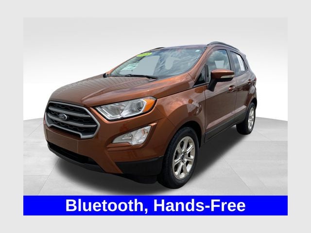 2019 Ford EcoSport SE in Canyon Ridge Metallic — front three-quarter view