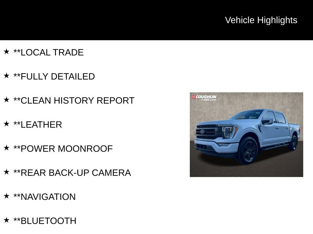 2022 Ford F-150 — side profile view