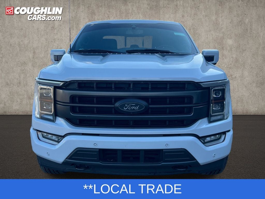 2022 Ford F-150 — rear three-quarter view