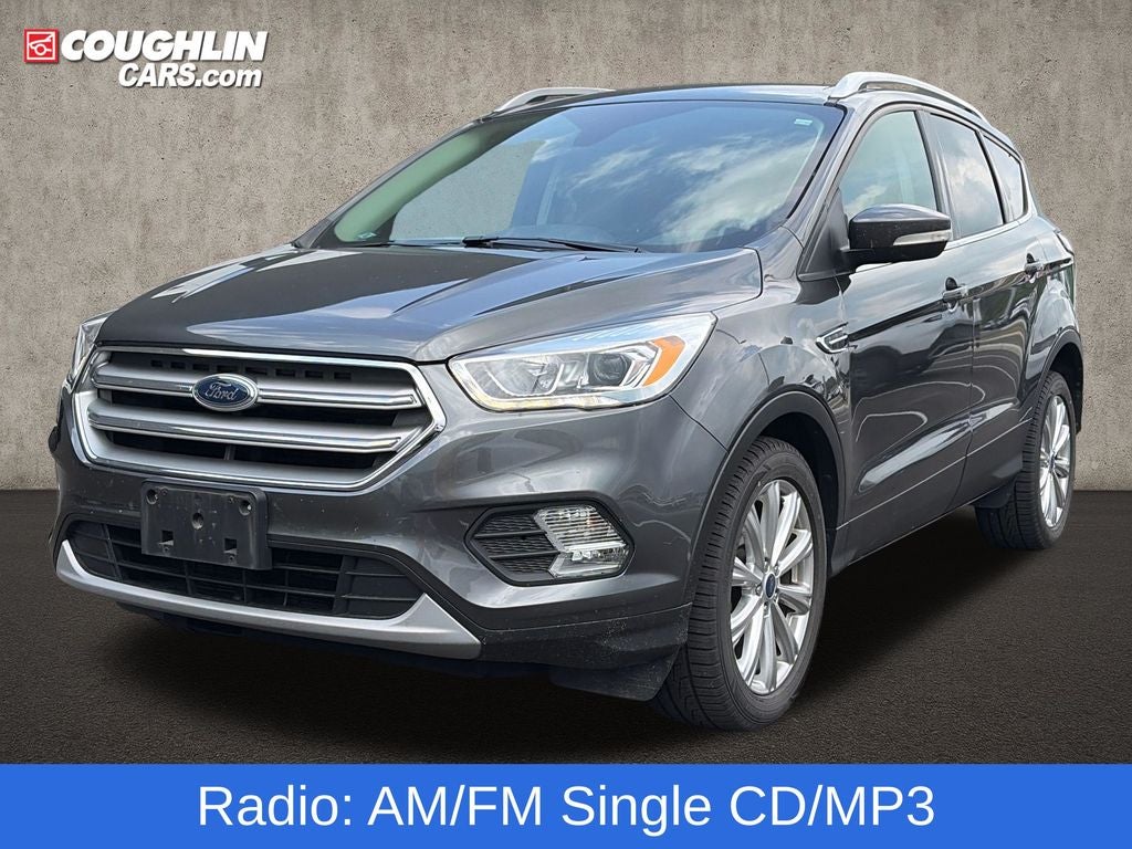 2017 Ford Escape — interior view