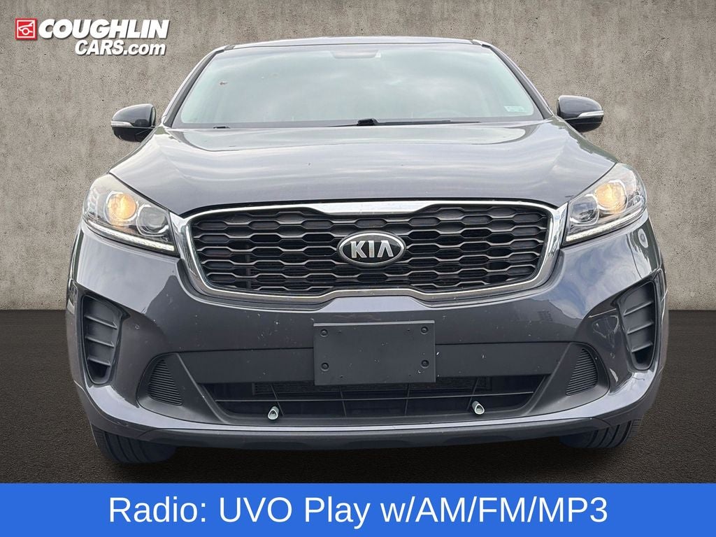 2019 Kia Sorento — rear three-quarter view