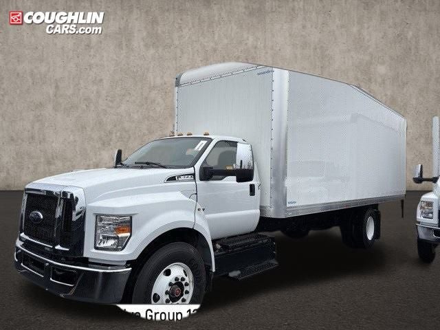 2024 Ford F-650SD Base in Oxford White — front three-quarter view