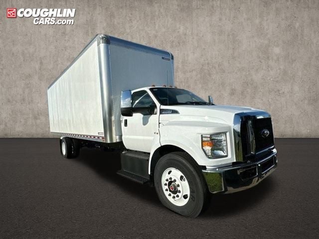 2024 Ford F-750SD Base in Oxford White — front three-quarter view
