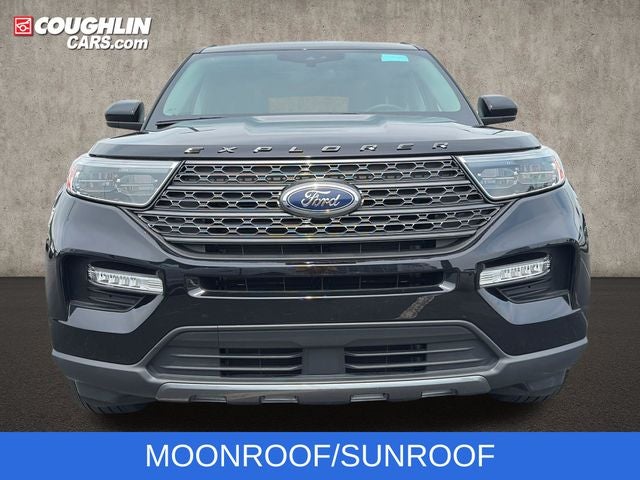 2024 Ford Explorer — rear three-quarter view