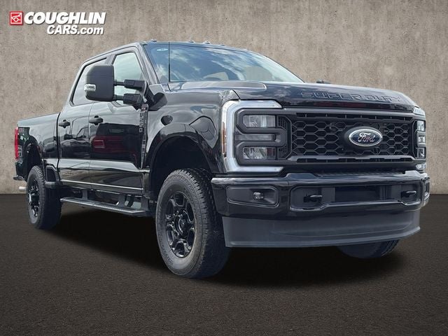 2026 Ford F-250SD XL in Agate Black Metallic — front three-quarter view