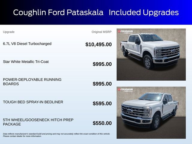 2024 Ford F-350SD — rear three-quarter view