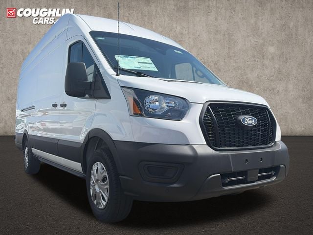 2026 Ford Transit-350 Base in Oxford White — front three-quarter view