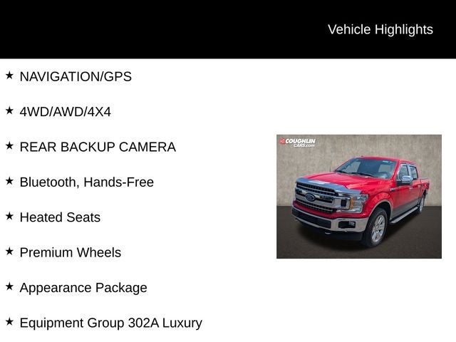 2018 Ford F-150 — side profile view