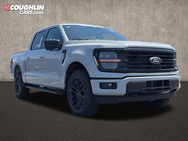 2026 Ford F-150 XLT in Avalanche — front three-quarter view