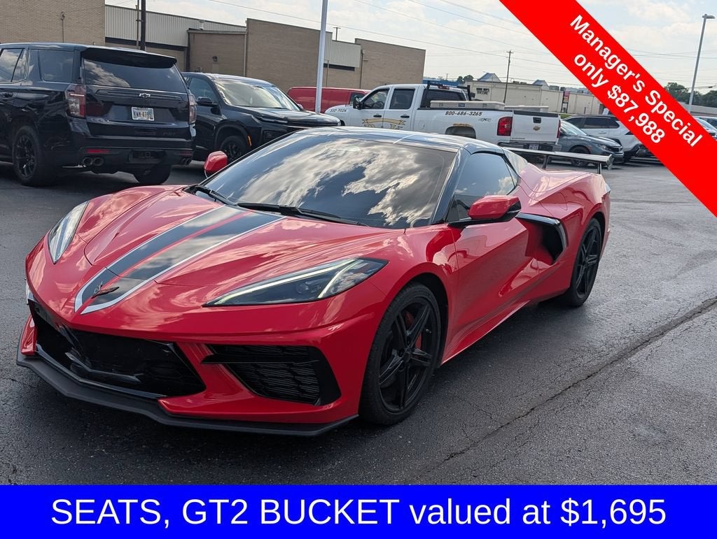 2026 Chevrolet Corvette Stingray — interior view