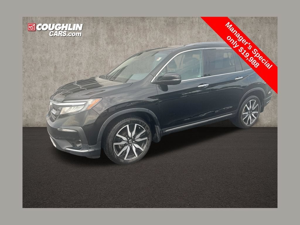 2021 Honda Pilot Touring 8-Passenger in Other — front three-quarter view