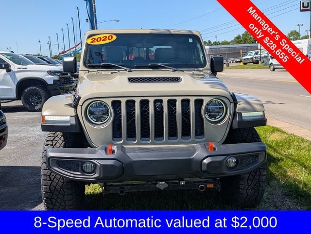 2020 Jeep Gladiator — side profile view