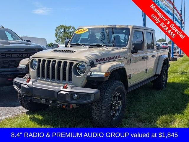2020 Jeep Gladiator — interior view